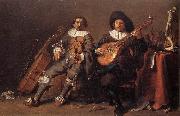 SAFTLEVEN, Cornelis The Duet af oil painting reproduction